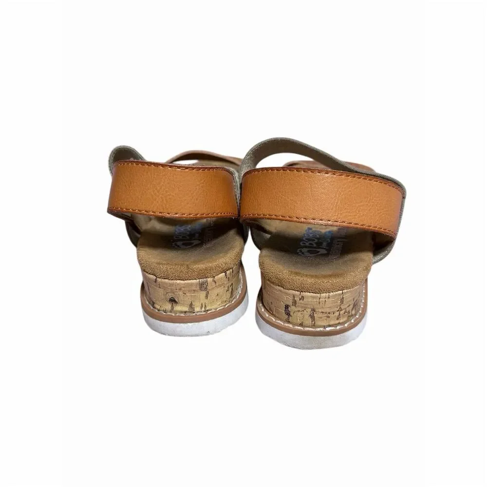 Skechers BOBS Women's Desert Kiss Sandals Brown Size 6 Slingback - Picture 6 of 9